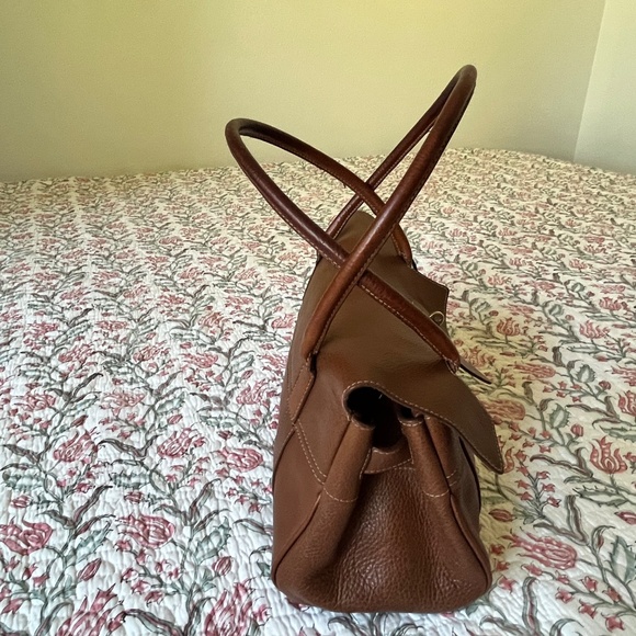 Mulberry Brown Leather Shoulder Bag - Picture 2 of 16